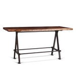 Industrial Loft Gathering Table | Walnut
