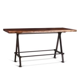 Industrial Loft Gathering Table | Walnut