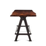 Industrial Loft Gathering Table | Walnut