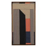 Woven Framed Art | Orange | 35 x 19