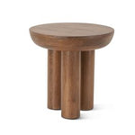Palermo Round Side Table | Acorn Brown | 20"