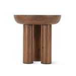 Palermo Round Side Table | Acorn Brown | 20"