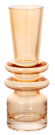 Amber Glass Vase