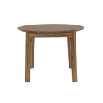 Gia Round Dining Table | Warm Pecan | 40 x 40 x 30