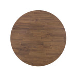 Gia Round Dining Table | Warm Pecan | 40 x 40 x 30