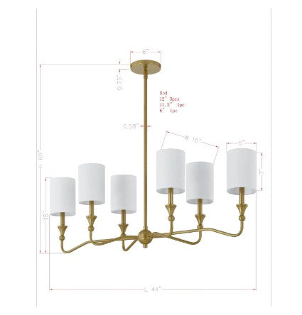 Goldie Chandelier