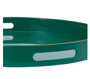 Mimosa Round Tray | Turquoise