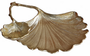Gingko Leaf Bowl w/side plate