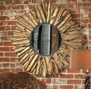 Hemani Antique Gold Mirror