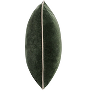 Heirloom Velvet Throw Pillow | Forest Green