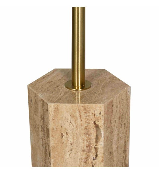 Hexagon Gold Drink Table