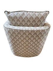 Garrett Swivel Chair | Seychelles Sand