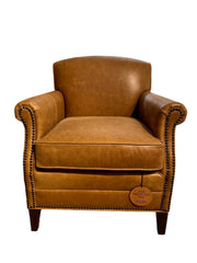 Dresden L Club Chair | Brown