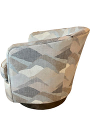 Tipsy Swivel Chair | Driftwood