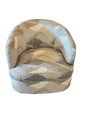Tipsy Swivel Chair | Driftwood