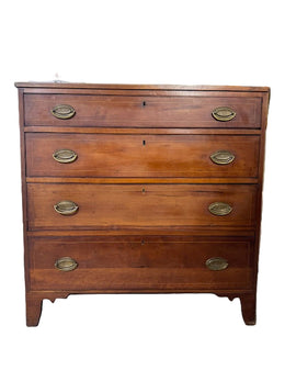 Federal Cherry 4 Drawer Chest