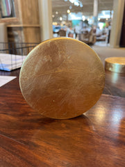Round Gold Leaf Base 4.5