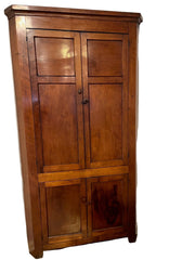 American Cherry Corner Cabinet