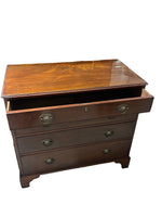 Hepplewhite Mahogany Chest 19th Century