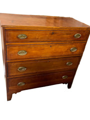 Federal Cherry 4 Drawer Chest