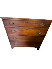 Federal Cherry 4 Drawer Chest