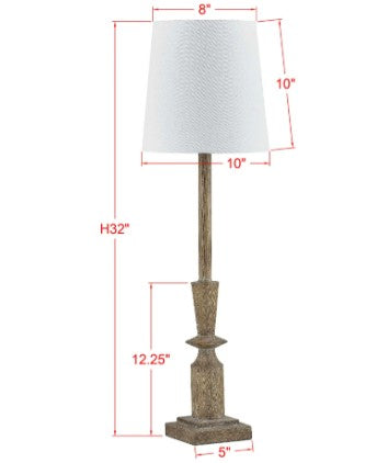 Joey Lamp | 32"h