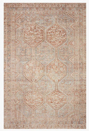 Jules Tangerine | Mist Rug 8X10