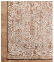 Jules Tangerine | Mist Rug 8X10