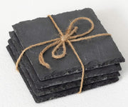 Slate Candle Coaster set of 4
