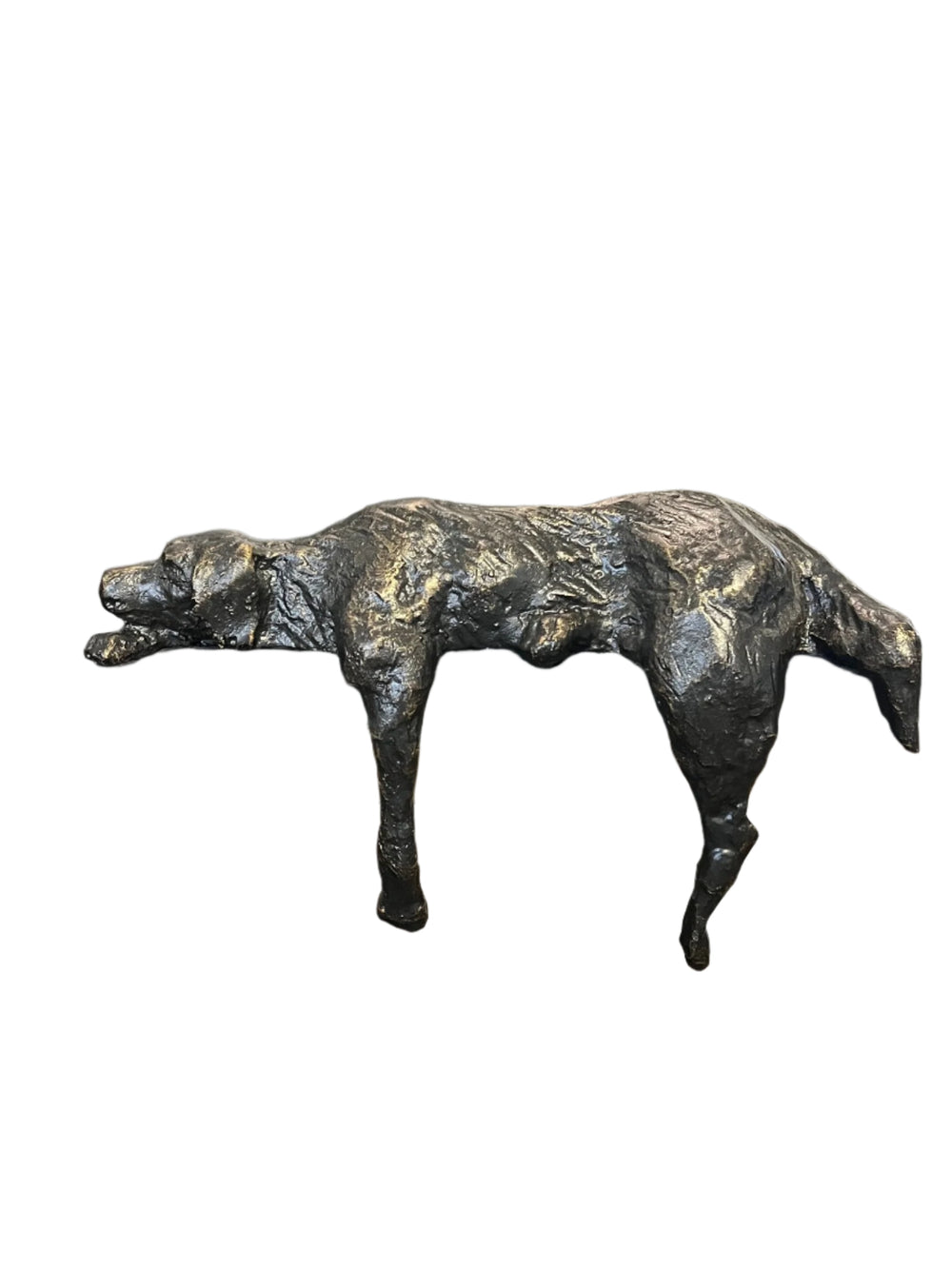 Lazy Dog Sculpture