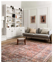 Loren Rug Brick|Midnight Rug 8X10