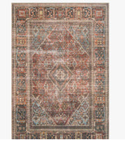 Loren Rug Brick|Midnight Rug 8X10
