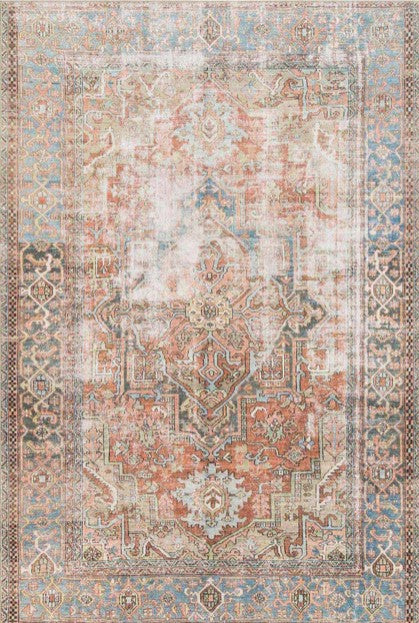 Loren Terracotta |Sky Rug 8X10