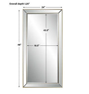 Lytton Gold Mirror