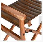 Leeds Folding Dining Chair | Antique Whiskey