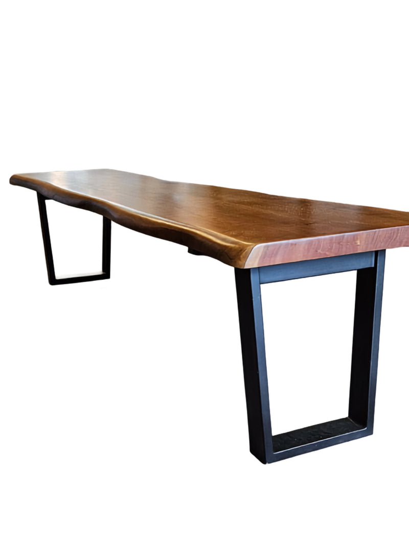 Live Edge Dining Bench 80”