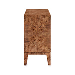 Mappa 3 Door Sideboard -| Dark Burl | 65 x 17 x 34