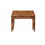 Mappa Coffee Table | Dark Burl | 47 x 23  x 18