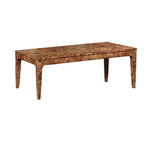 Mappa Coffee Table | Dark Burl | 47 x 23  x 18