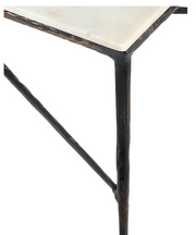 Marble and Bronze Coffee Table