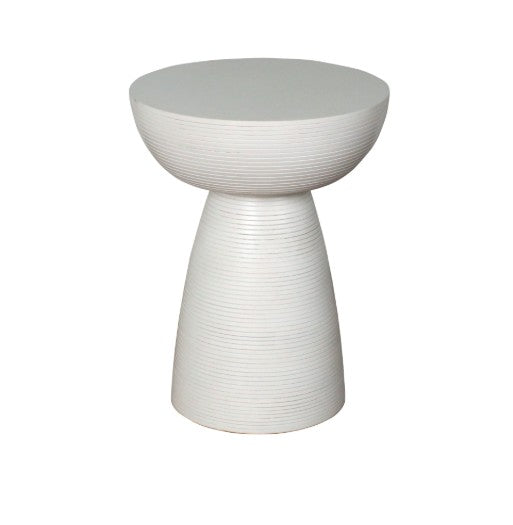 Mango White Side Table