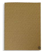 Maize Diamond Rug | Burnt Umber 8 x 10