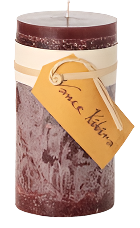 Merlot 6" Timber Candle