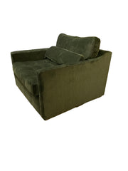 Milton Slope Tufted Swivel Chair & Half