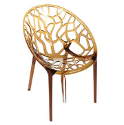 Modernist Style Amber Chair