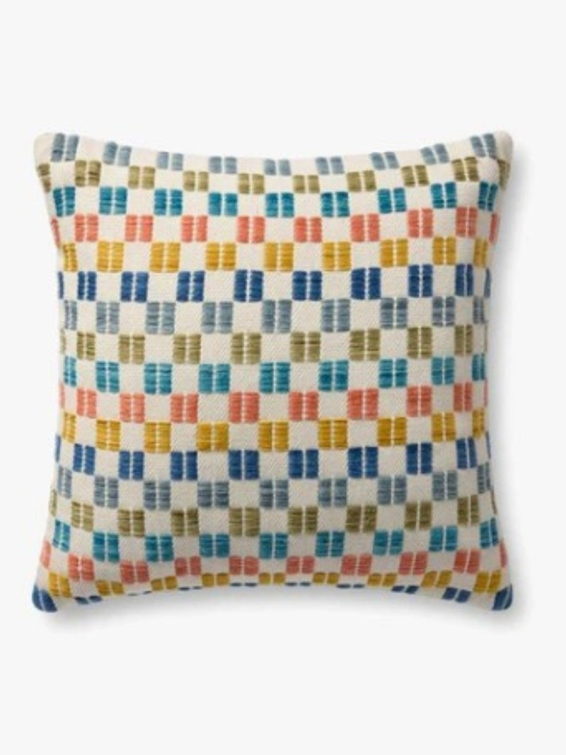 Throw Pillow | Multi | 22 x 22
