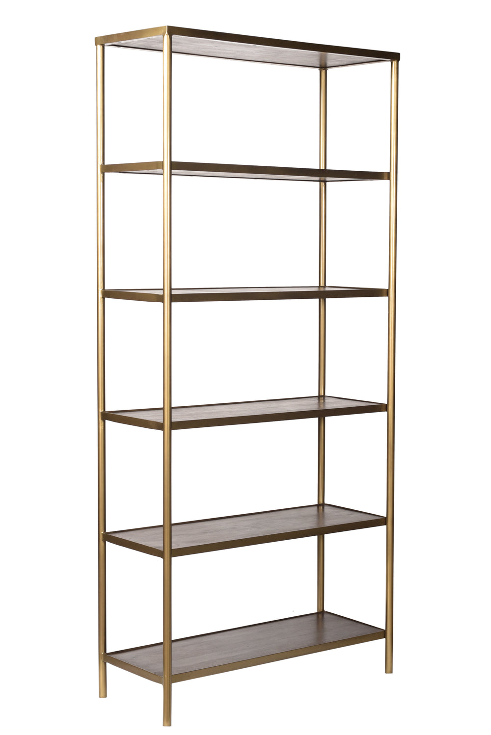 Zane 5 Shelf Bookcase II BRS