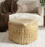 Natural Pouf | Lines