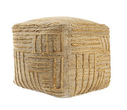 Natural Pouf | Lines
