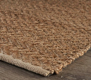 Natural Fiber | Bright White 8X10